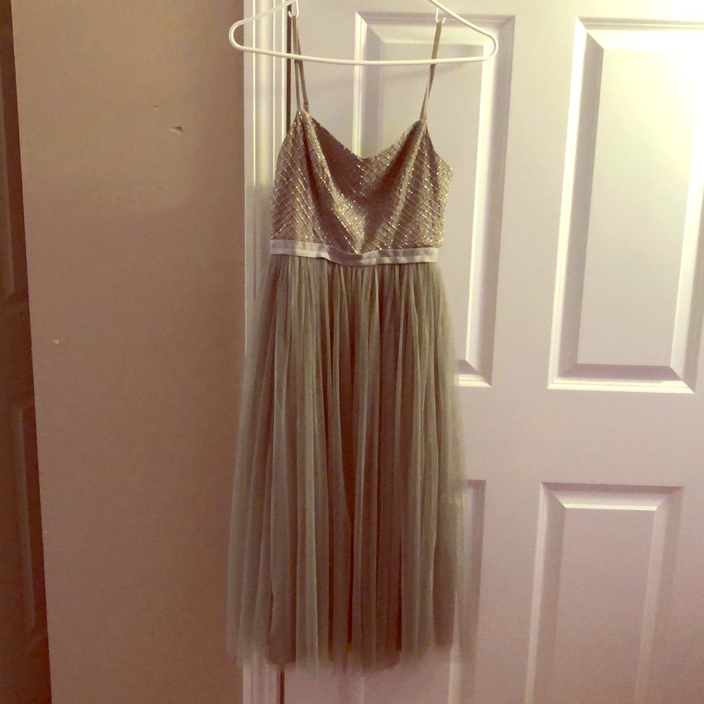 BHLDN dress by needle & thread